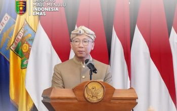 Gubernur Yai Mirza Kilui Wartawan di Pemprov Pakai Bahaso Lappung Liputan Harei Kemis