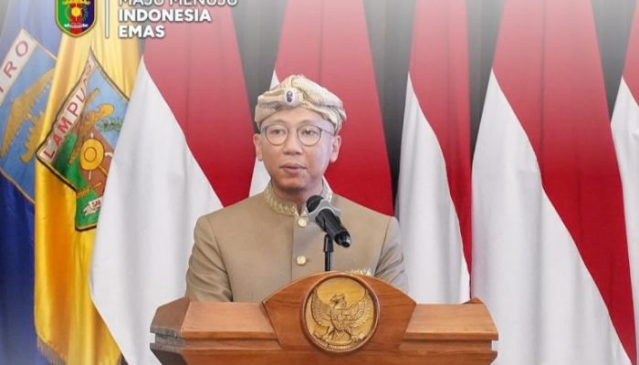 Gubernur Yai Mirza Kilui Wartawan di Pemprov Pakai Bahaso Lappung Liputan Harei Kemis