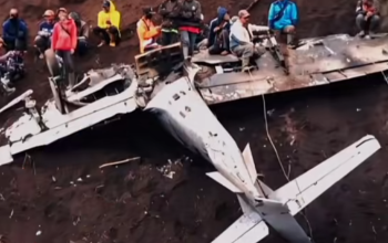 Pesawat ATR 42-500 Ditemukan di Puncak Bukit Bulusaraung, Pangkep, Sulawesi Selatan