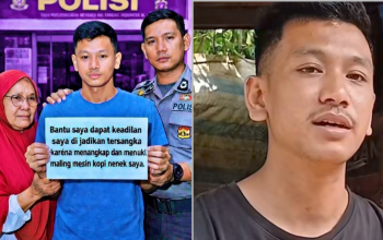 Lawan dan Menangkap Maling Mesin Kopi Nenek, Cucu Justru Jadi Tersangka