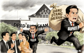 Pinjaman Daerah Tabrak Aturan. Unsur Pimpinan DPRD Tubaba Masih Bungkam