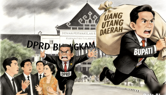 Pinjaman Daerah Tabrak Aturan. Unsur Pimpinan DPRD Tubaba Masih Bungkam