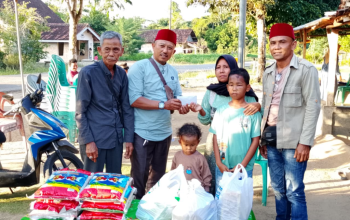 Pemerintah Tak Hadir: Masyarakat Tubaba Peduli (MANTAP) Peluk Keluarga Korban Kecelakaan Jalan Berlubang Sebagai Bentuk Empati