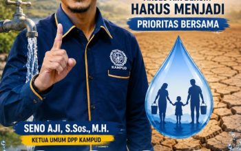 DPP KAMPUD Apresiasi Langkah BPBD Lampung Hadapi Kemarau Ekstrem Lewat Program Bantuan Air Bersih
