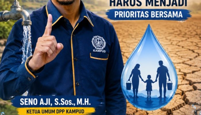 DPP KAMPUD Apresiasi Langkah BPBD Lampung Hadapi Kemarau Ekstrem Lewat Program Bantuan Air Bersih