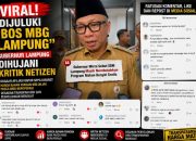 Viral Dijuluki “Bos MBG Lampung”, Gubernur Rahmat Mirzani Djausal Dihujani Kritik Netizen
