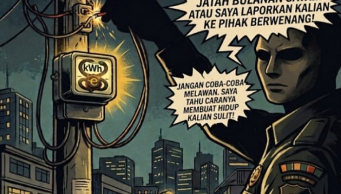 Pemasangan KWh Listrik Ilegal di Bandar Lampung Diduga Dibacking Oknum Aparat Berinisial JE, Menyasar Rumah, Pabrik Hingga Tempat Usaha Lainnya