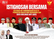 Doa untuk Negeri, Teladan untuk Generasi: Sumedang Gelar Istighosah Akbar HUT RI ke-81 dan Maulid Nabi