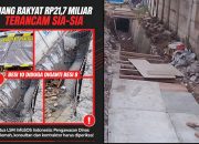 UANG RAKYAT 21,7 MILIAR HANYA JADI PUING: Revitalisasi Trotoar Sultan Agung Cacat Sejak Lahir