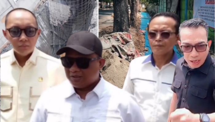 DPRD Bandar Lampung Temukan Kejanggalan Proyek Trotoar Sultan Agung Rp21,7 Miliar, Perintahkan Bongkar Ulang