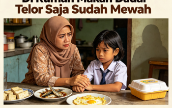 Ribuan Anak Keracunan MBG, Seorang Ibu Miskin di Bandar Lampung Memilih Anaknya Lapar Daripada Makan Gratis dari Negara